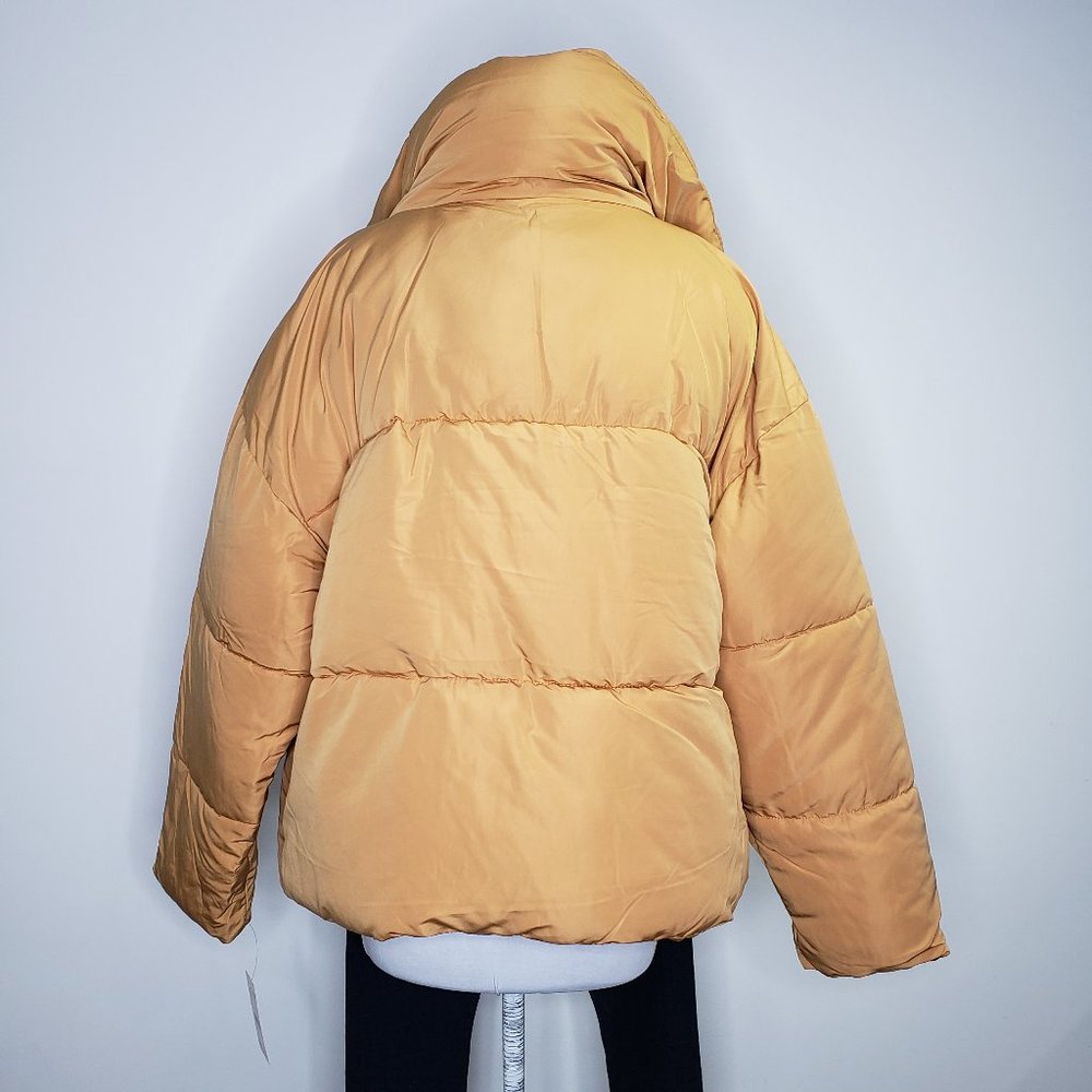 Free People Weekender Puffer Jacket in Bronze NWT - Picture 7 of 9